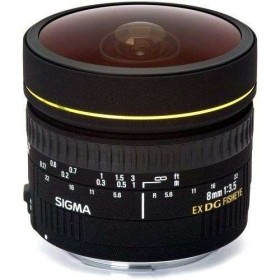 Sigma 8mm F3.5 EX DG Circular Fisheye - Objectif photo