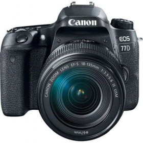 Canon 77D + 18-135mm IS USM - Cámara reflex
