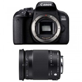 Canon EOS 800D + Sigma 18-300 mm f/3,5-6,3 DC OS HSM Contemporary Macro