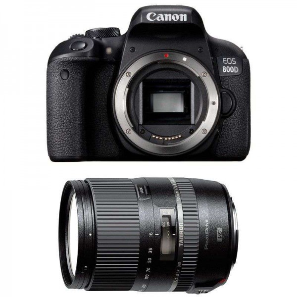 Canon 800D + Tamron 16-300 mm F3.5-6.3 Di II VC PZD MACRO - Appareil photo Reflex