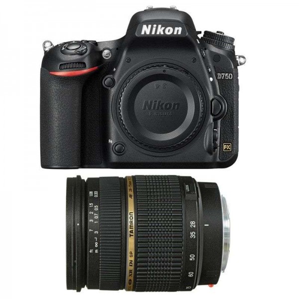 Nikon D750 + Tamron SP AF 28-75 mm F2.8 XR Di LD Macro - Appareil photo Reflex