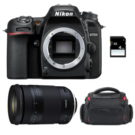 Nikon D7500 + Tamron 18-400mm f/3.5-6.3 Di II VC HLD + Bag + SD 4Go