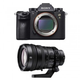 Sony Alpha 9 + SEL FE PZ 28-135 mm f/4 G OSS - Cámara mirrorless