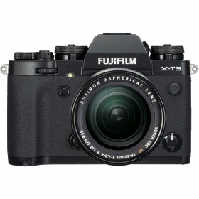 Fujifilm XT3 Noir + Fujinon XF 18-55 mm OIS - Appareil Photo Hybride