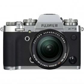 Fujifilm XT3 Silver + Fujinon XF 18-55 mm F2.8-4 R LM OIS - Appareil Photo Hybride