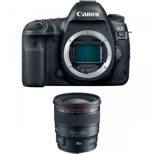 Canon 5D Mark IV + EF 24mm F1.4L II USM - Appareil photo Reflex