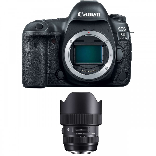 Canon 5D Mark IV + Sigma 14-24mm F2.8 DG HSM Art - Appareil photo Reflex