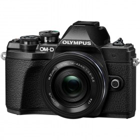 Olympus OM-D E-M10 III Noir + M.ZUIKO 14-42 mm F3.5-5.6 EZ Pancake - Appareil Photo Hybride