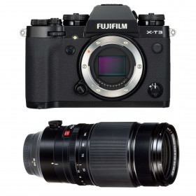 Fujifilm XT3 Noir + Fujinon XF 50-140mm F2.8 R LM OIS WR - Appareil Photo Hybride