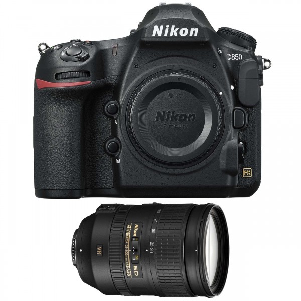 Nikon D850 Nu + AF-S Nikkor 28-300mm F3.5-5.6 G ED VR - Appareil photo Reflex