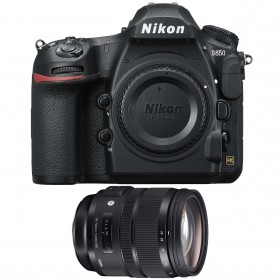 Nikon D850 Nu + Sigma 24-70mm F2.8 DG OS HSM Art - Appareil photo Reflex