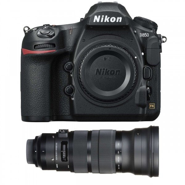 Nikon D850 Nu + Sigma 120-300mm F2.8 DG OS HSM Sport - Appareil photo Reflex