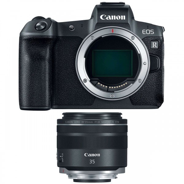 Canon R + RF 35mm F1.8 Macro IS STM - Appareil Photo Hybride