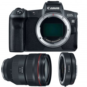 Canon R + RF 28-70mm F2L USM + Canon EF R - Appareil Photo Hybride