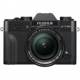 Fujifilm XT30 Negro + XF 18-55mm f/2.8-4 R LM OIS Negro - Cámara mirrorless