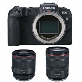 Canon RP + RF 50mm F1.2L USM + RF 24-105 mm F4L IS USM - Appareil Photo Hybride
