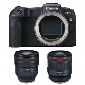 Canon RP + RF 28-70mm F2L USM + RF 50mm F1.2L USM - Appareil Photo Hybride