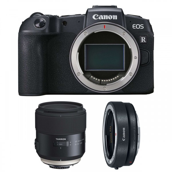 Canon RP + Tamron SP 45mm F1.8 Di VC USD + Canon EF R - Appareil Photo Hybride