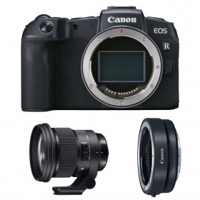 Canon RP + Sigma 105mm F1.4 DG HSM Art + Canon EF R - Appareil Photo Hybride