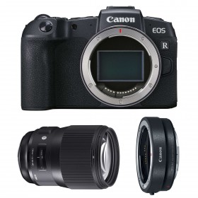 Canon RP + Sigma 135mm F1.8 DG HSM Art + Canon EF R - Appareil Photo Hybride