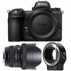 Nikon Z7 + Sigma 12-24mm F4 DG HSM Art + Nikon FTZ - Appareil Photo Hybride