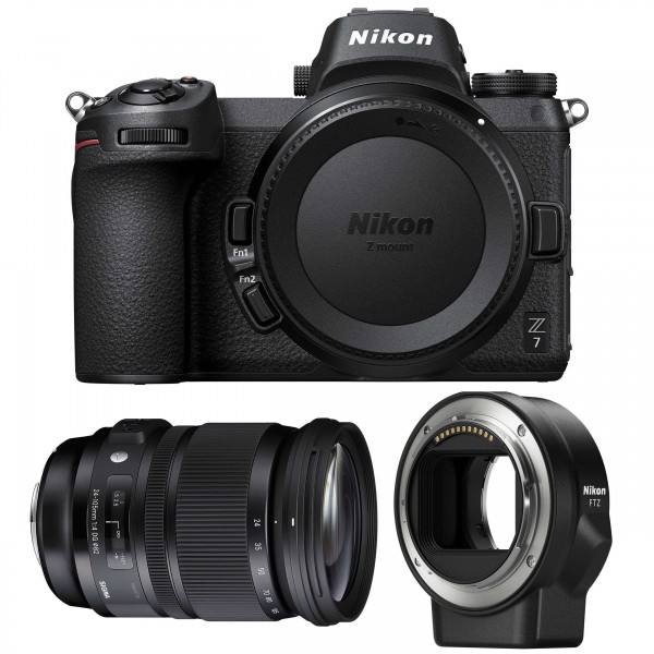 Nikon Z7 + Sigma 24-105mm F4 DG OS HSM Art + Nikon FTZ - Appareil Photo Hybride