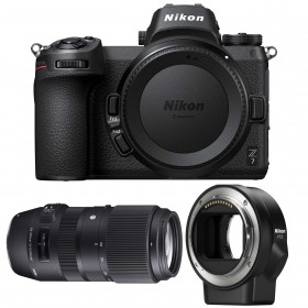 Nikon Z7 + Sigma 100-400mm F5-6.3 DG OS HSM Contemporary + Nikon FTZ - Cámara mirrorless