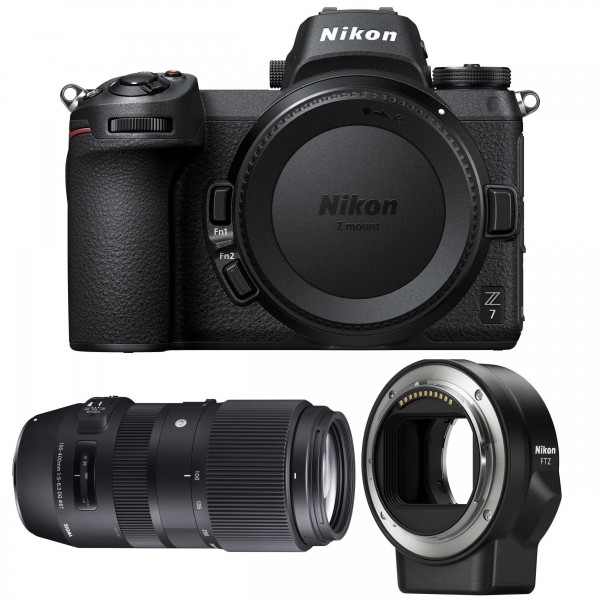 Nikon Z7 + Sigma 100-400mm F5-6.3 DG OS HSM Contemporary + Nikon FTZ - Appareil Photo Hybride