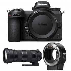 Nikon Z7 + Sigma 150-600mm F5-6.3 DG OS HSM Contemporary + Nikon FTZ - Appareil Photo Hybride