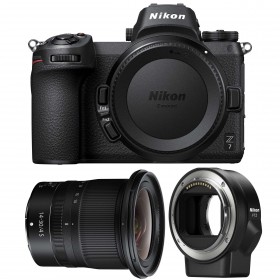 Nikon Z7 + NIKKOR Z 14-30mm f/4 S + Nikon FTZ - Cámara mirrorless