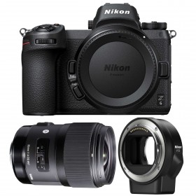 Nikon Z6 + Sigma 35mm F1.4 DG HSM Art + Nikon FTZ - Appareil Photo Hybride