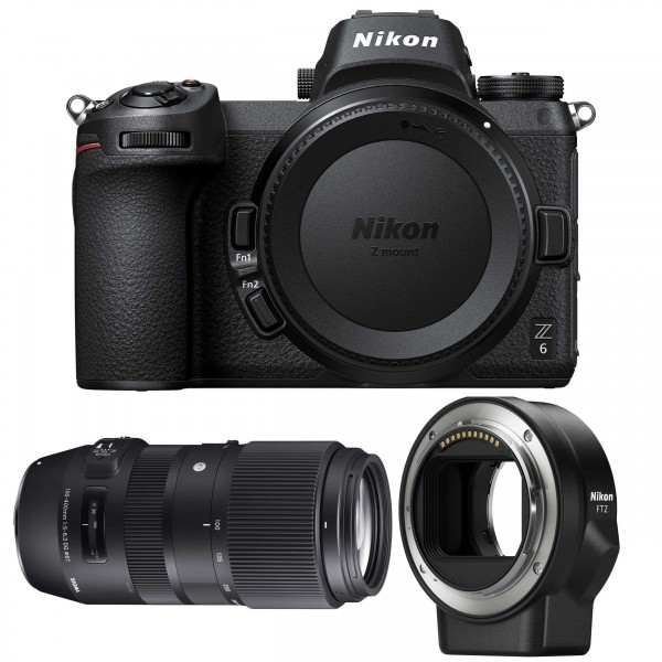 Nikon Z6 + Sigma 100-400mm F5-6.3 DG OS HSM Contemporary + Nikon FTZ - Appareil Photo Hybride