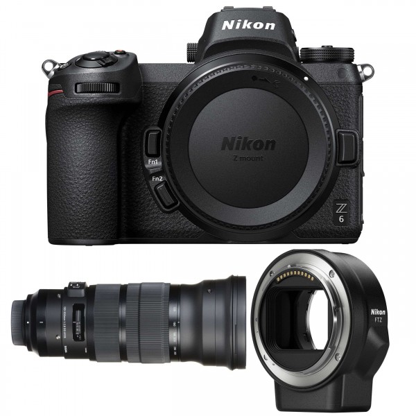 Nikon Z6 + Sigma 120-300mm F2.8 DG OS HSM Sports + Nikon FTZ - Appareil Photo Hybride