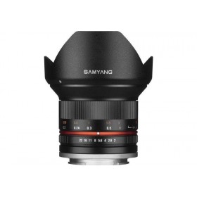 Samyang 12mm F2.0 NCS CS Canon M Noir - Objectif photo
