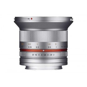 Samyang 12mm F2.0 NCS CS Fuji X Silver - Objectif photo