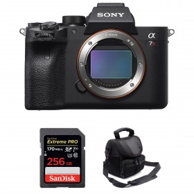 Sony A7R IV Nu + SanDisk 256GB Extreme PRO UHS-I SDXC 170 MB/s + Sac - Appareil Photo Hybride