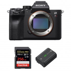Sony Alpha 7R IV Body + SanDisk 256GB Extreme PRO UHS-I SDXC 170 MB/s + Sony NP-FZ100 - Mirrorless camera