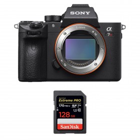 Sony A7R III Nu + SanDisk 128GB Extreme PRO UHS-I SDXC 170 MB/s - Appareil Photo Hybride
