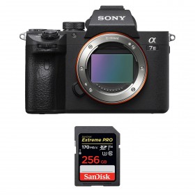 Sony A7 III Cuerpo + SanDisk 256GB Extreme PRO UHS-I SDXC 170 MB/s - Cámara mirrorless