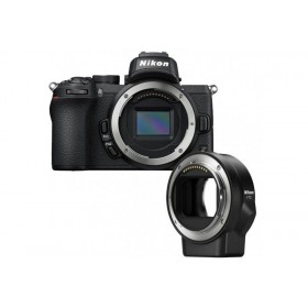 Nikon Z50 Nu + Nikon FTZ - Appareil Photo Hybride