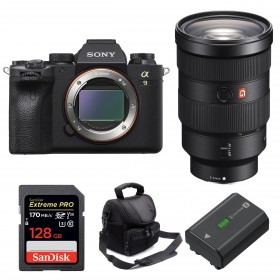 Sony Alpha 9 II + FE 24-70mm f/2.8 GM + SanDisk 128GB Extreme PRO 170 MB/s + Sony NP-FZ100 + Bag - Mirrorless camera