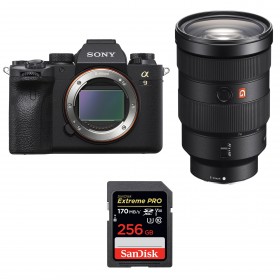 Sony Alpha 9 II + FE 24-70mm f/2.8 GM + SanDisk 256GB Extreme PRO UHS-I SDXC 170 MB/s - Mirrorless camera