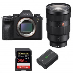 Sony Alpha 9 II + FE 24-70mm f/2.8 GM + SanDisk 256GB Extreme PRO UHS-I SDXC 170 MB/s + Sony NP-FZ100 - Mirrorless camera