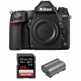 Nikon D780 Nu + SanDisk 128GB Extreme PRO UHS-I SDXC 170 MB/s + Nikon EN-EL15b - Appareil photo Reflex