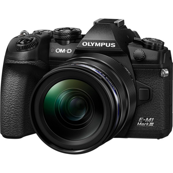 Olympus OM-D E-M1 Mark III Black + M.Zuiko Digital ED 12-40mm f/2.8 PRO - Appareil Photo Hybride