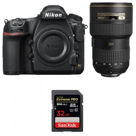 Nikon D850 + 16-35mm F4G ED VR + SanDisk 32GB Extreme PRO UHS-II SDXC 300MB/s - Appareil photo Reflex