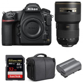 Nikon D850 + 16-35mm F4G ED VR + SanDisk 32GB Extreme PRO UHS-II SDXC 300MB/s + EN-EL15b + Sac - Appareil photo Reflex