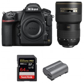 Nikon D850 + 16-35mm F4G ED VR + SanDisk 64GB Extreme PRO UHS-II SDXC 300MB/s + EN-EL15b - Appareil photo Reflex