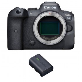 Canon R6 Nu + 1 Canon LP-E6NH - Appareil Photo Hybride