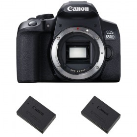 Canon 850D Nu + 2 Canon LP-E17 - Appareil photo Reflex